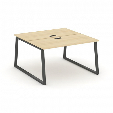 Style Project Рабочая станция 2-х сторон. SN-6T1.DRS-004 Акация Лорка/Металл Антрацит/Заглушка Пласт