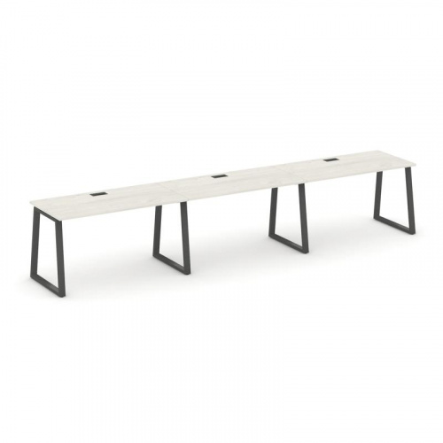 Style Project Рабочая станция 1 сторон. SN-6T1.ORS-051 Акация Лорка/Металл Антрацит/Заглушка Пластик фото 24