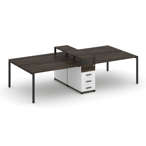 Бенч-система на 4 места с 1 опорной тумбой Concept CN.DRS-435 фото 9