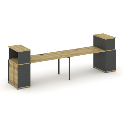 Бенч-система с опорным шкафом-купе Concept CN.ORS-239 фото 4 Бенч-система с опорным шкафом-купе Concept CN.ORS-239 фото 4