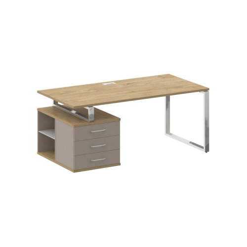 Стол руководителя (С опорной тумбой) Shift SK.SRT-180 (L) фото 2 Стол руководителя (С опорной тумбой) Shift SK.SRT-180 (L) фото 2