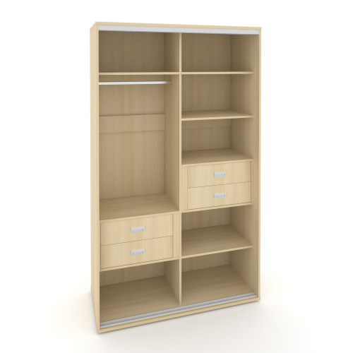 Корпус 2-х секционного шкафа высокого L=1500мм Maris SH.K2-5.1 K5 Корпус 2-х секционного шкафа высокого L=1500мм Maris SH.K2-5.1 K5