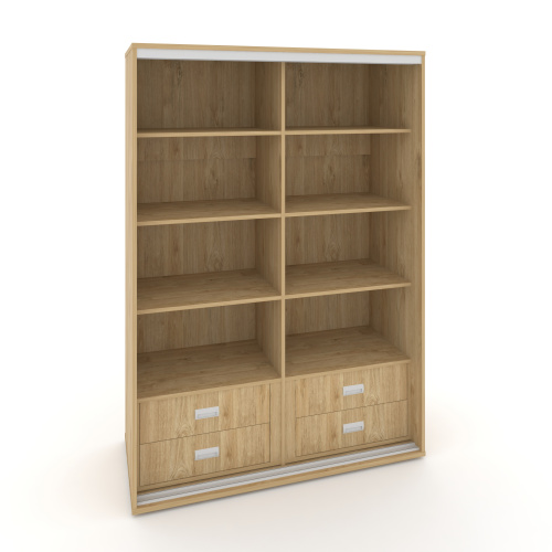 Корпус 2-х секционного шкафа низкого L=1200мм Maris SH.K2-2.2 K6 фото 2 Корпус 2-х секционного шкафа низкого L=1200мм Maris SH.K2-2.2 K6 фото 2