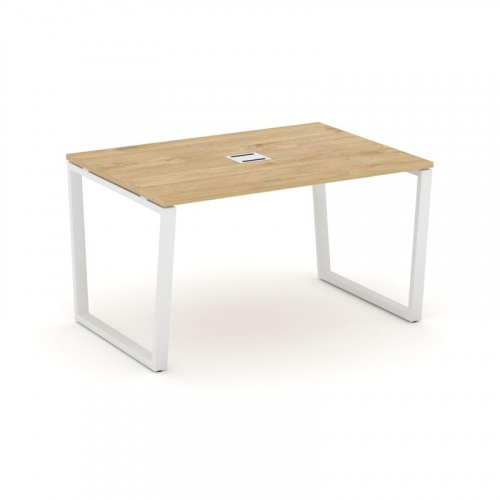 Style Project Стол переговорный SN-6T2.SPRG-004 Акация Лорка/Металл Антрацит/Заглушка Металл Антраци фото 3