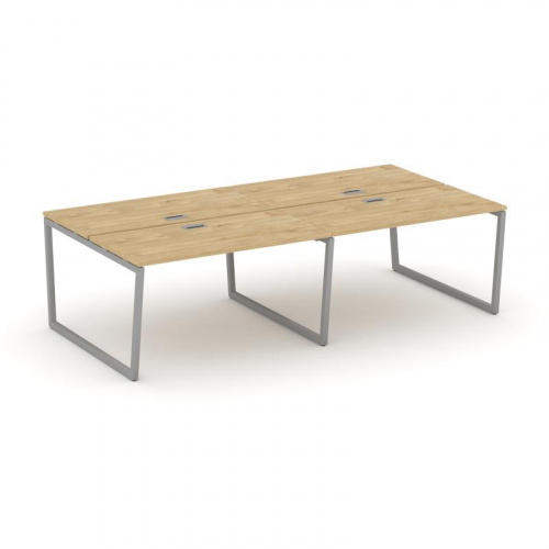 Style Project Рабочая станция 2-х сторон. SN-4T2.DRS-034 Акация Лорка/Металл Антрацит/Заглушка Пласт фото 2