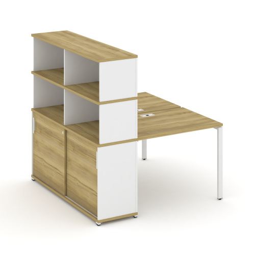 Бенч-система с опорным шкафом-купе с надставкой Concept CN.DRS-241 фото 11 Бенч-система с опорным шкафом-купе с надставкой Concept CN.DRS-241 фото 11