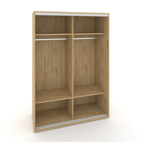 Корпус 2-х секционного шкафа низкого L=1600мм Maris SH.K2-6.2 K2 фото 2