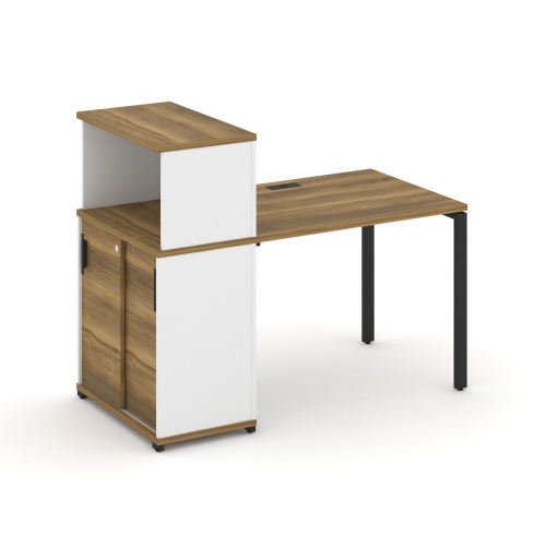 Стол офисный с опорным шкафом-купе Concept CN.SP-237 Стол офисный с опорным шкафом-купе Concept CN.SP-237