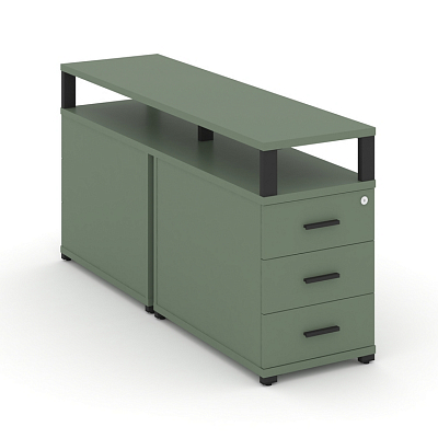 Тумба двухсторонняя приставная Concept CN.DTGP-001