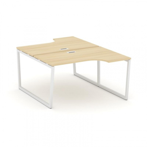 Style Project Рабочая станция эргоном. SN-4T2.DRPA-022 Акация Лорка/Металл Антрацит/Заглушка Пластик фото 21