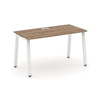 Style Project Стол письменный SN-6A.SP-004 Дуб Табак/Металл Белый 1580*600*750