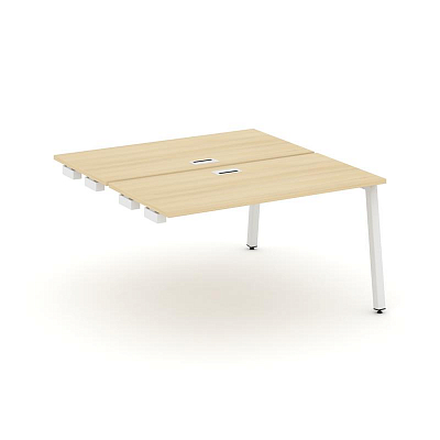 Style Project Стол-приставка к опор. элем. SN-5A.DPRS-001 Акация Лорка/Металл Белый 980*1232*750