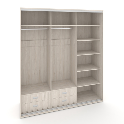 Корпус 3-х секционного шкафа высокого L=1769мм Maris SH.K3-2.1 K3 фото 2 Корпус 3-х секционного шкафа высокого L=1769мм Maris SH.K3-2.1 K3 фото 2