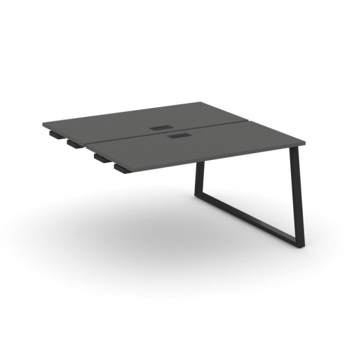 Style Project Стол-приставка к опор. элем. SN-6T1.DPRS-004 Акация Лорка/Металл Антрацит/Заглушка Пла фото 5