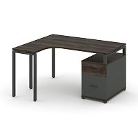 Стол эргономичный с опорной тумбой Concept CN.SA-302(L)