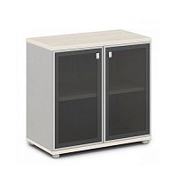 Шкаф со стеклом в алюминиевом профиле V-652