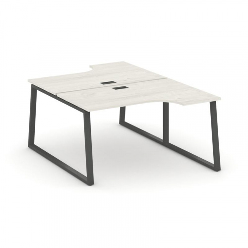 Style Project Рабочая станция эргоном. SN-6T1.DRPA-021 Акация Лорка/Металл Антрацит/Заглушка Пластик фото 24