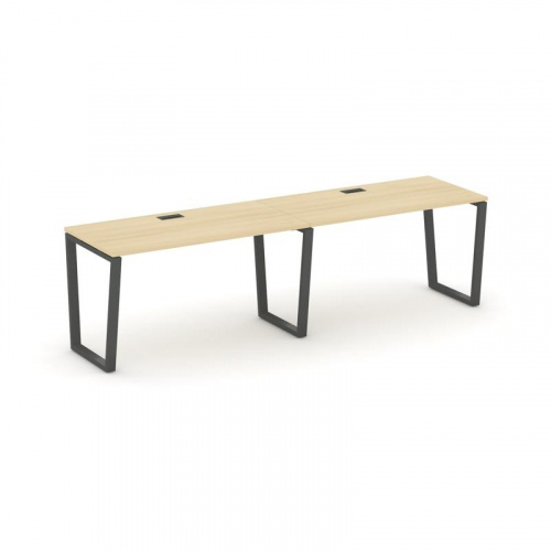 Style Project Рабочая станция 1 сторон. SN-6T2.ORS-014 Акация Лорка/Металл Антрацит/Заглушка Пластик фото 28