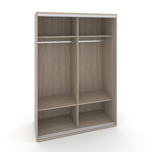 Корпус 2-х секционного шкафа низкого L=1300мм Maris SH.K2-3.2 K2 фото 3