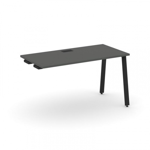 Style Project Стол-приставка к опор. элем. SN-6A.OPRS-022 Дуб Табак/Металл Белый 1180*800*750