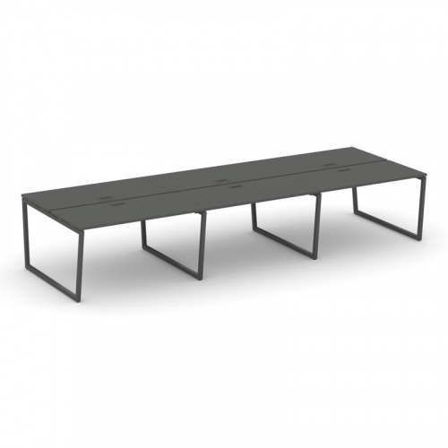 Style Project Рабочая станция 2-х сторон. SN-4T2.DRS-064 Акация Лорка/Металл Антрацит/Заглушка Пласт фото 27