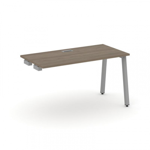 Style Project Стол-приставка к опор. элем. SN-5A.OPRS-013 Дуб Табак/Металл Белый 1380*700*750 фото 7