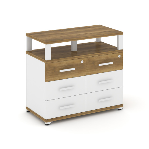 Тумба приставная с 6 ящиками Concept CN.TSP-009 W Тумба приставная с 6 ящиками Concept CN.TSP-009 W