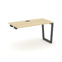 Style Project Стол-приставка к опор. элем. SN-5T2.OPRS-011 Акация Лорка/Металл Антрацит/Заглушка Пла