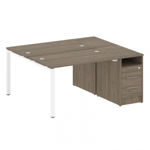 Бенч-система с тумбой на П-обр. м/к Metal System БП.РС-СТП-2.2 Бенч-система с тумбой на П-обр. м/к Metal System БП.РС-СТП-2.2