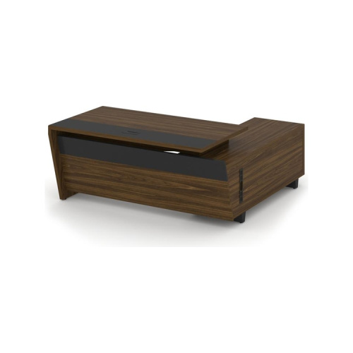 Стол руководителя с опорной тумбой Corner COR.SRT-18 (L) фото 2