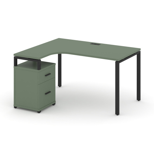 Стол эргономичный с опорной тумбой Concept CN.SA-306(L) Стол эргономичный с опорной тумбой Concept CN.SA-306(L)