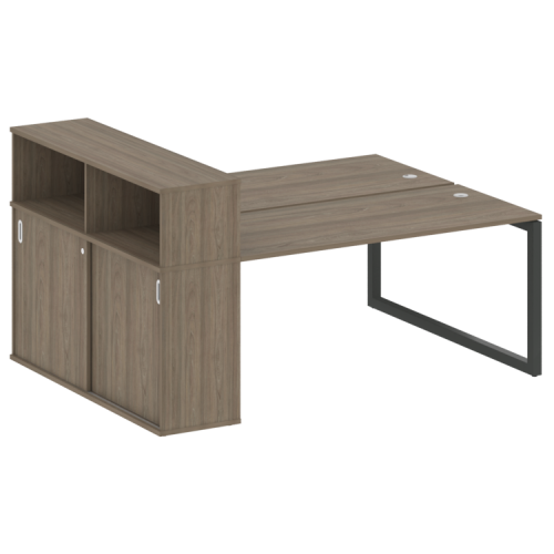 Бенч-система с шкафом-купе на О-обр. м/к Metal System Quattro 50БО.РС-СШК-2.4 Бенч-система с шкафом-купе на О-обр. м/к Metal System Quattro 50БО.РС-СШК-2.4