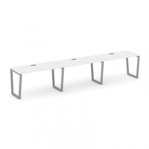 Style Project Рабочая станция 1 сторон. SN-6T2.ORS-041 Акация Лорка/Металл Антрацит/Заглушка Пластик фото 16