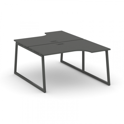 Style Project Рабочая станция эргоном. SN-4T1.DRPA-002 Акация Лорка/Металл Антрацит/Заглушка Пластик фото 14