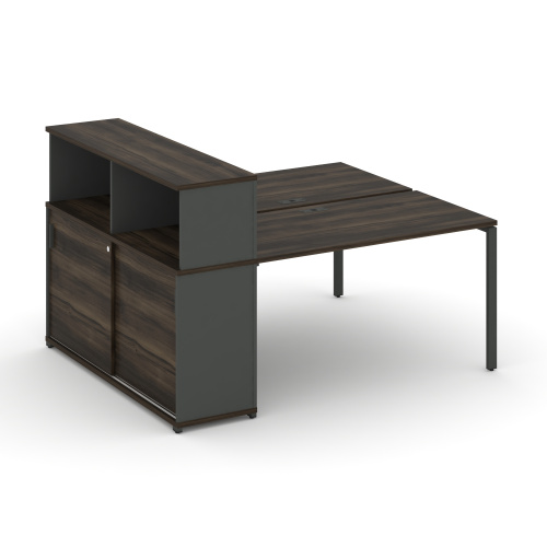 Бенч-система с опорным шкафом-купе с надставкой Concept CN.DRS-237 фото 3 Бенч-система с опорным шкафом-купе с надставкой Concept CN.DRS-237 фото 3