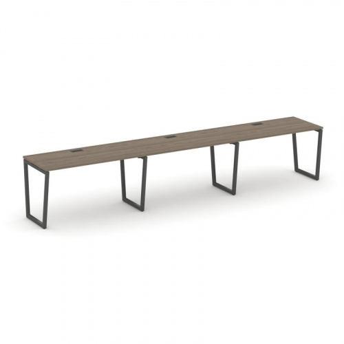 Style Project Рабочая станция 1 сторон. SN-4T2.ORS-042 Акация Лорка/Металл Антрацит/Заглушка Пластик фото 25