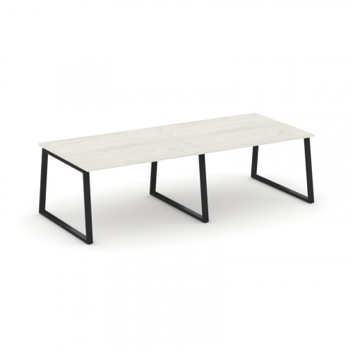 Style Project Стол переговорный SN-6T1.SPRG-044.3 Акация Лорка/Металл Антрацит 3160*1180*750 фото 8