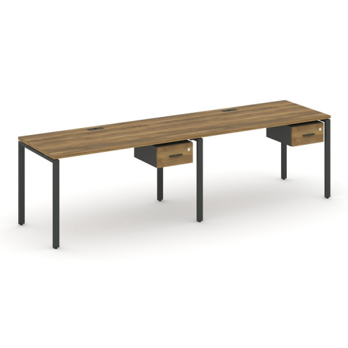 Бенч-система на 2 места с подвесными тумбами Concept CN.ORS-111 Бенч-система на 2 места с подвесными тумбами Concept CN.ORS-111