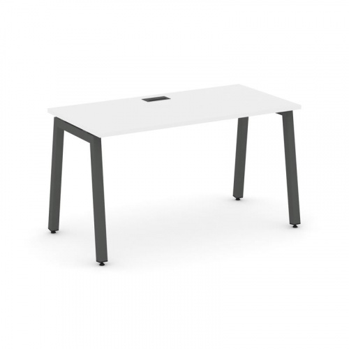 Style Project Стол письменный SN-5A.SP-014 Тиквуд Светлый/Металл Антрацит 1580*700*750 фото 24