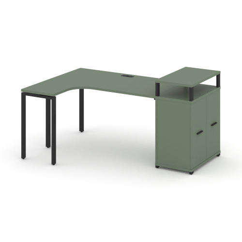 Стол эргономичный с опорным распашным шкафом Concept CN.SA-211(L) фото 2