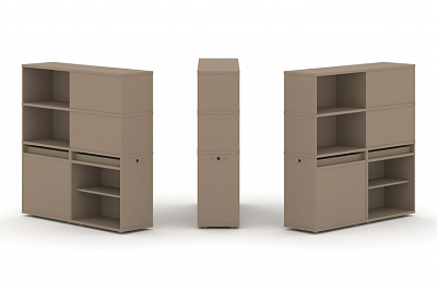 Тумба офисная (Набор №17.) Estetica ES.NB.2V-17