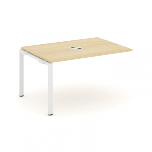 Style Project Проходной наб. элем. перег. стола SN-6P.NSPRG-003 Тиквуд Светлый/Металл Черный 1380*98 фото 6