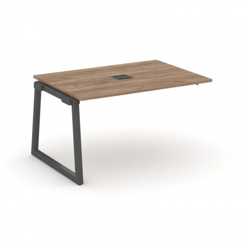 Style Project Проходной наб. элем. перег. стола SN-5T1.NSPRG-003 Акация Лорка/Металл Антрацит/Заглуш фото 23