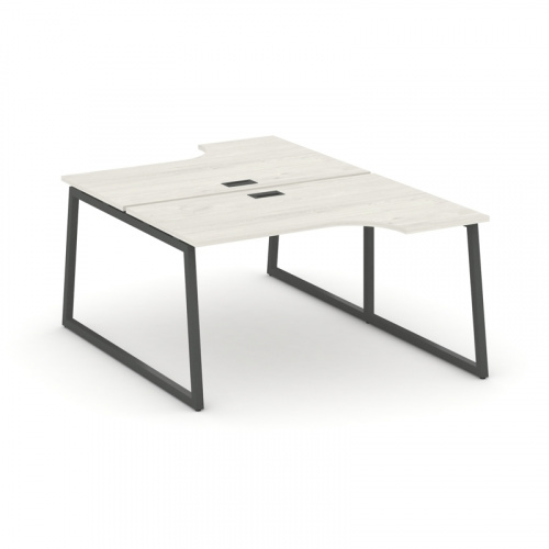 Style Project Рабочая станция эргоном. SN-4T1.DRPA-002 Акация Лорка/Металл Антрацит/Заглушка Пластик фото 10