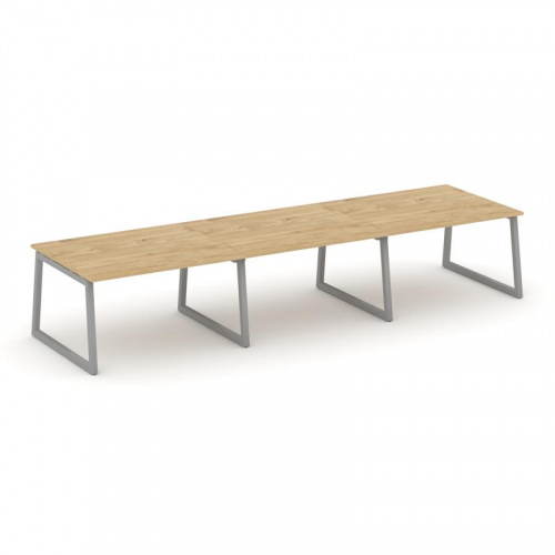 Style Project Стол переговорный SN-5T1.SPRG-052.3 Акация Лорка/Металл Антрацит 3540*1180*750 фото 2