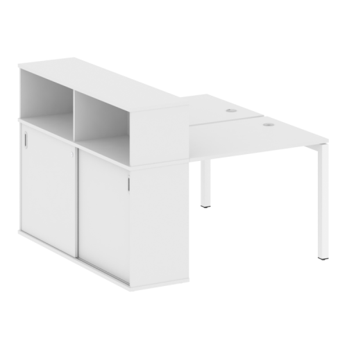 Бенч-система с шкафом-купе на П-обр. м/к Metal System Quattro 50БП.РС-СШК-2.1 фото 13 Бенч-система с шкафом-купе на П-обр. м/к Metal System Quattro 50БП.РС-СШК-2.1 фото 13