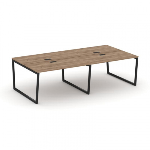 Style Project Рабочая станция 2-х сторон. SN-4T2.DRS-034 Акация Лорка/Металл Антрацит/Заглушка Пласт фото 8