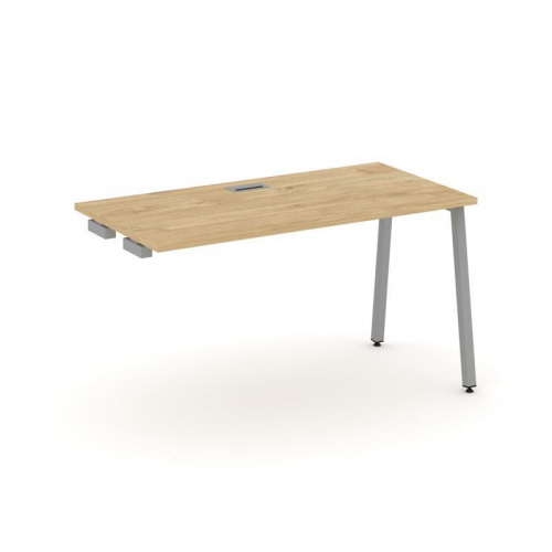 Style Project Стол-приставка к опор. элем. SN-4A.OPRS-004 Дуб Наварра/Металл Антрацит 1580*600*750 фото 3