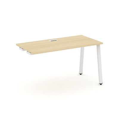 Style Project Стол-приставка к опор. элем. SN-6A.OPRS-003 Акация Лорка/Металл Белый 1380*600*750