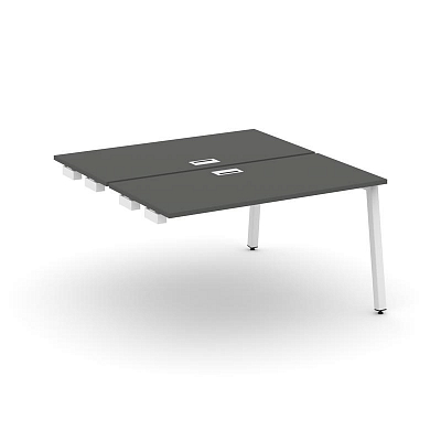 Style Project Стол-приставка к опор. элем. SN-5A.DPRS-021 Антрацит/Металл Белый 980*1632*750